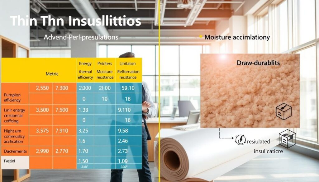 Avantages et limites des isolants minces